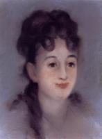 Manet, Edouard - Eva Gonzales